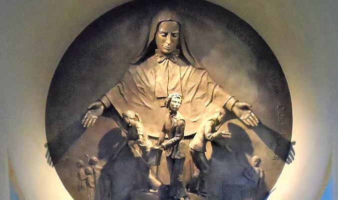 Cabrini Statue at St. George's Cathedral